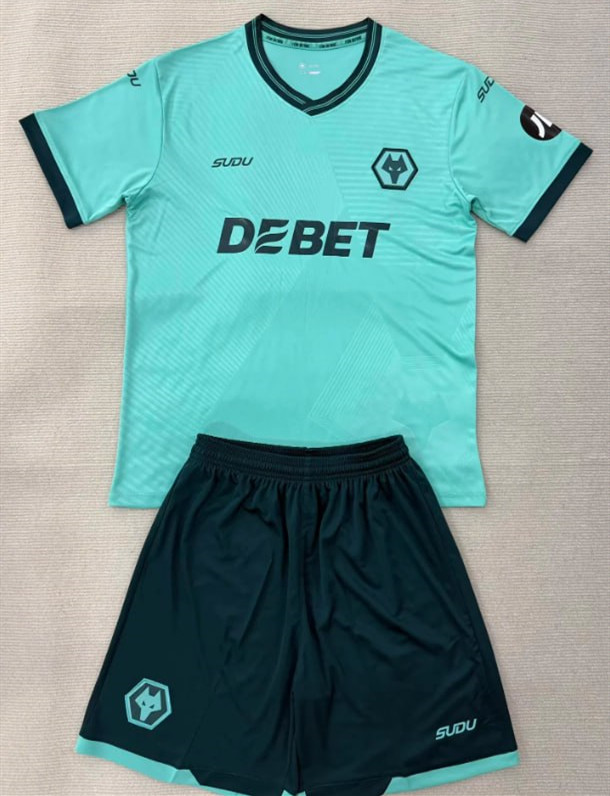 Wolves Away Kids Suit 25/26