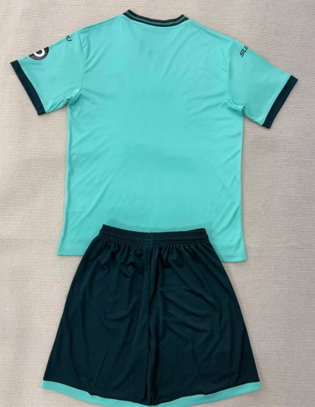 Wolves Away Kids Suit 25/26