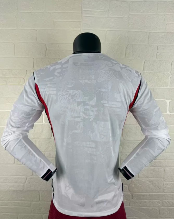 England 2026 World Cup Home Player Long Sleeve Man Jersey