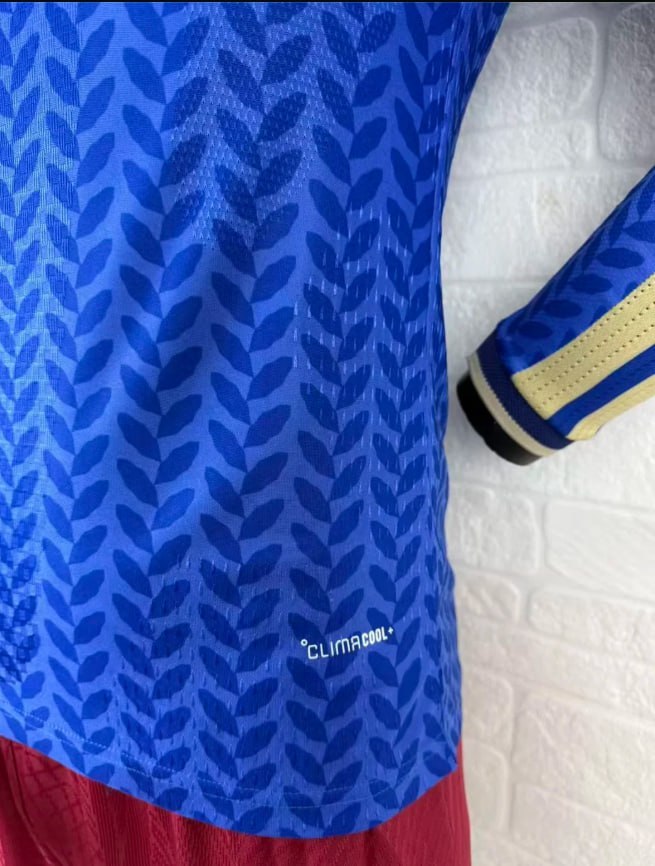 Italy 2026 World Cup Home Player Long Sleeve Men Jersey