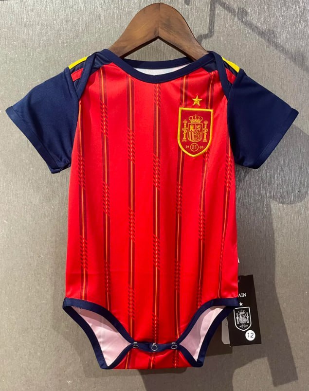 Spain 2026 World Cup Home Baby Jersey