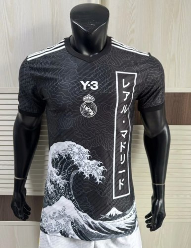 Real Madrid Y3 Black Player Jersey 25/26