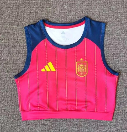 Spain 2026 World Cup Home Women Vest Jersey
