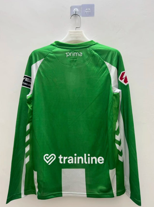 Real Betis Home Men Long Sleeve Jersey 25/26