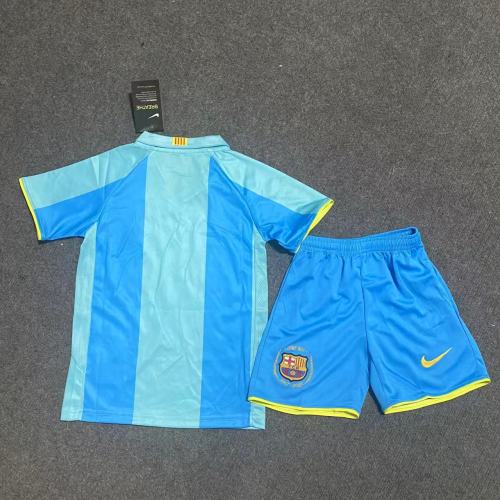 Barcelona Away Retro Kids Suit 2007/08