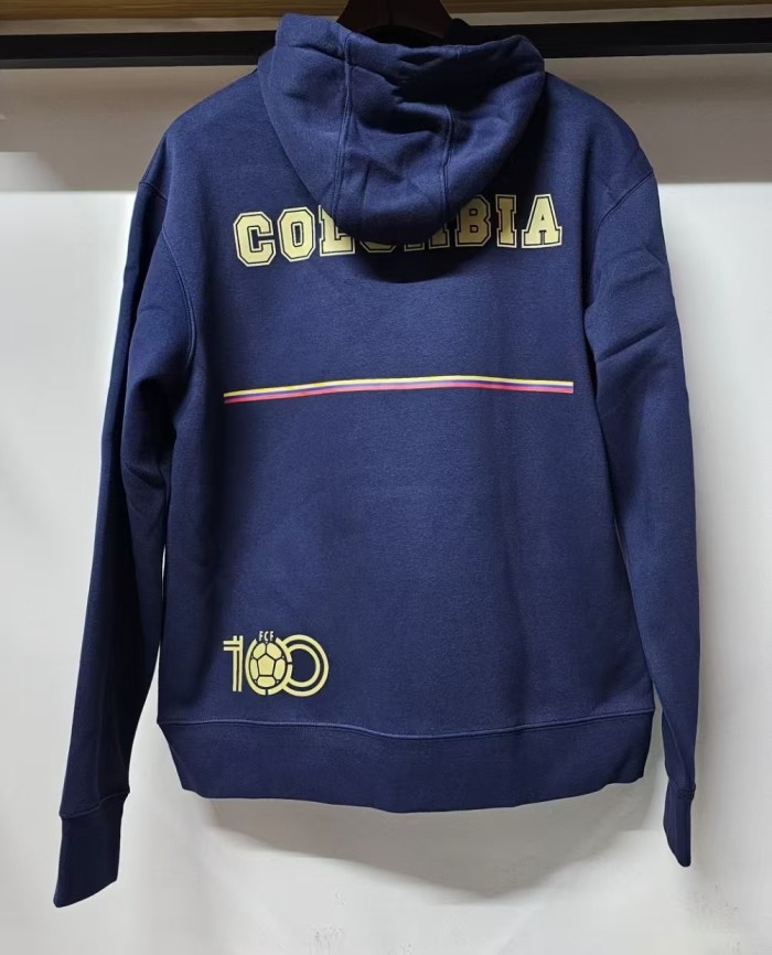 Columbia 100th Anniversary fleece-lined Hoodie （Multiple colors）