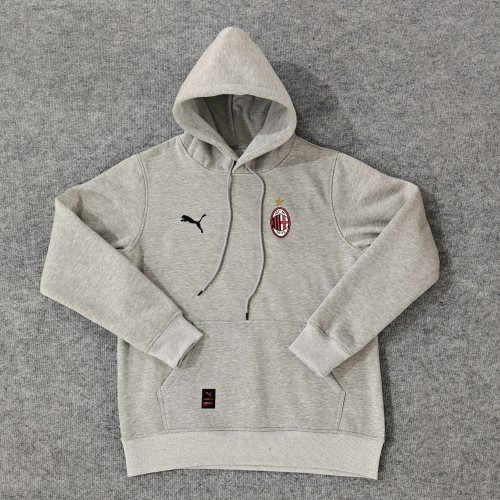 AC Milan Player fleece-lined Hoodie （Multiple colors）