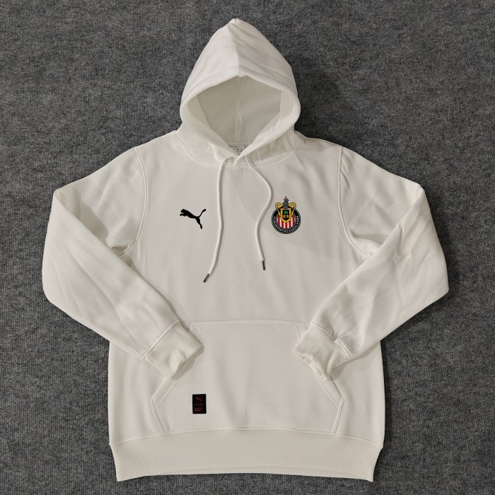 Guadalajara (Chivas) Player fleece-lined Hoodie （Multiple colors）