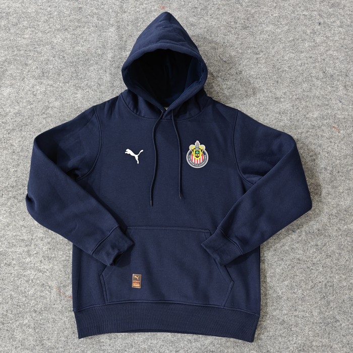 Guadalajara (Chivas) Player fleece-lined Hoodie （Multiple colors）