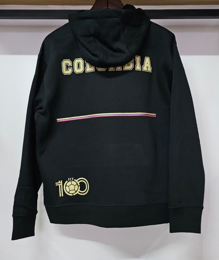 Columbia 100th Anniversary fleece-lined Hoodie （Multiple colors）