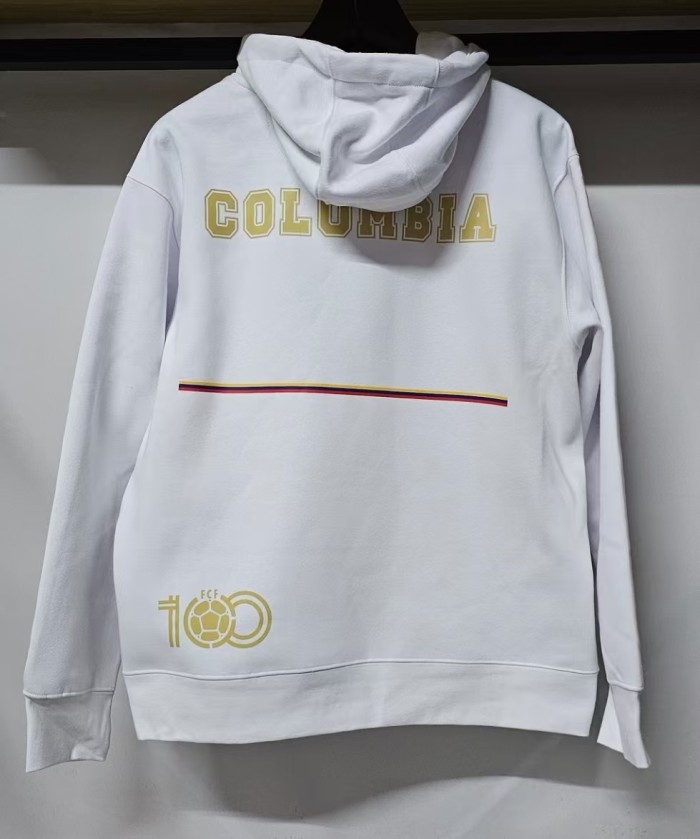 Columbia 100th Anniversary fleece-lined Hoodie （Multiple colors）