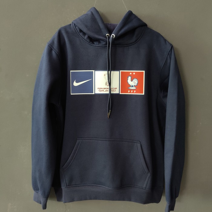 France Fleece Lined Hoodie （Multiple colors）