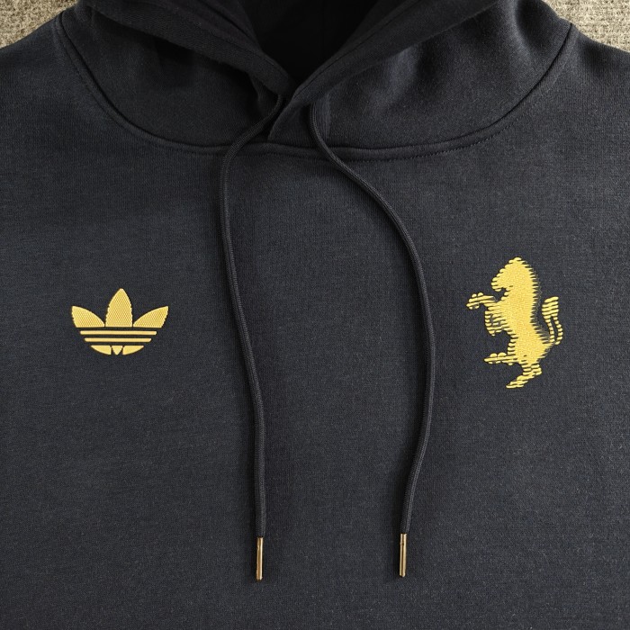 Juventus Retro fleece-lined Hoodie （Multiple colors）