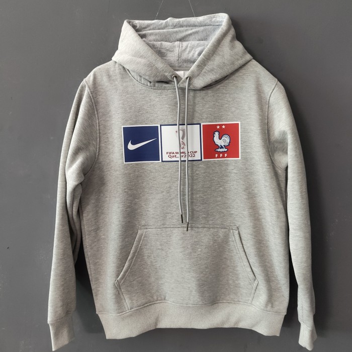 France Fleece Lined Hoodie （Multiple colors）
