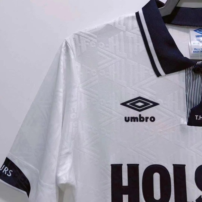 Tottenham Home Retro Jersey 1991/93