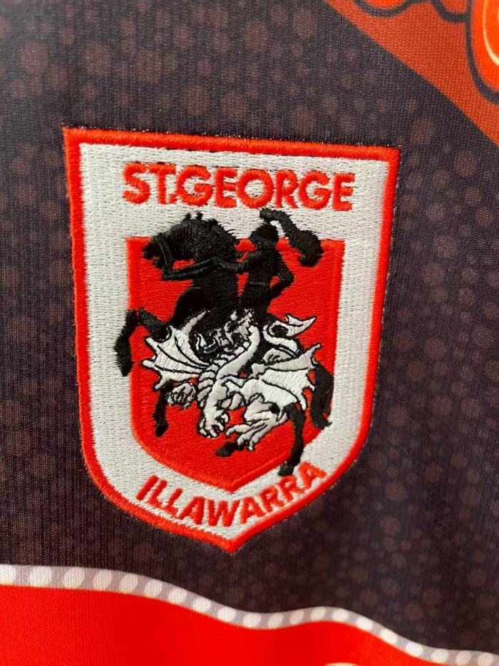 2025 St George Illawarra Dragons Indigenous Rugby Jersey