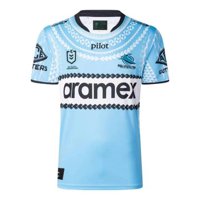 2025 Cronulla Sharks Pasifika Rugby Jersey