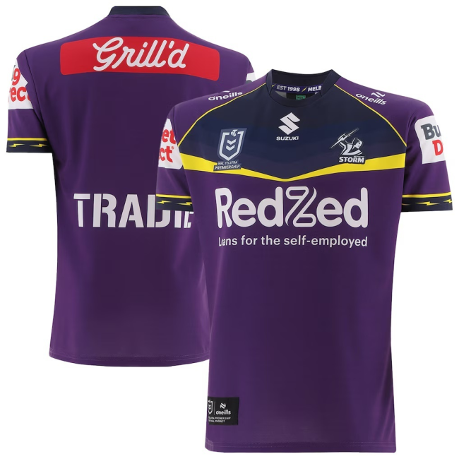 2026 Melbourne Storm  Home Rugby Jersey