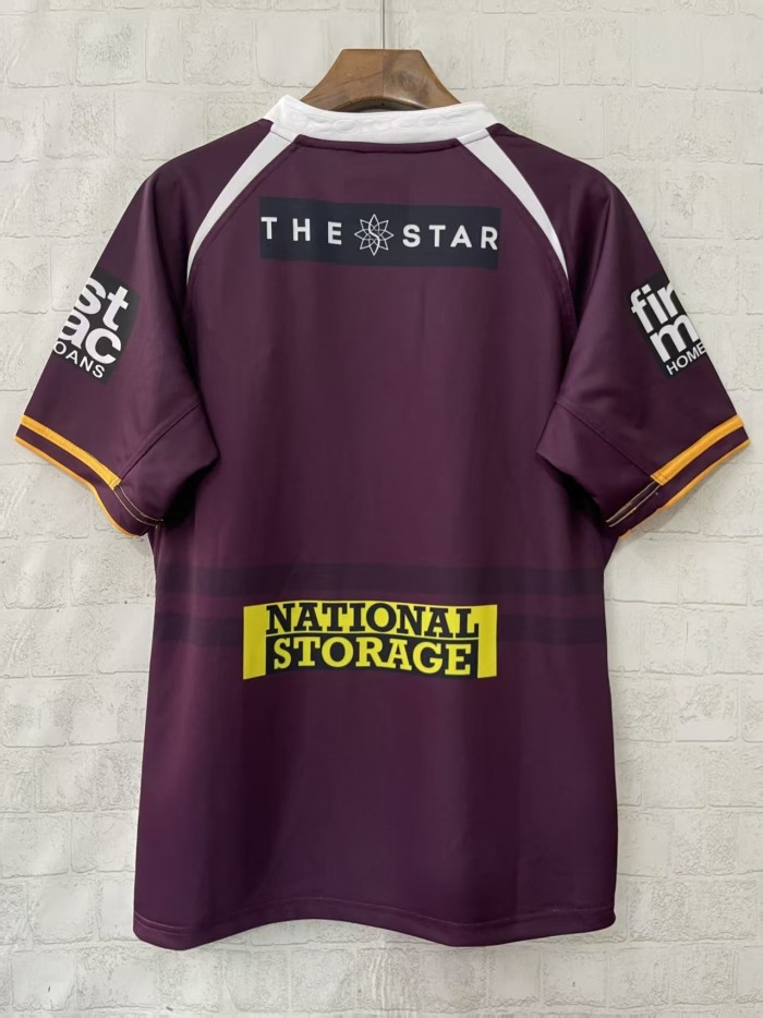 2026 Brisbane Broncos Home Rugby Jersey