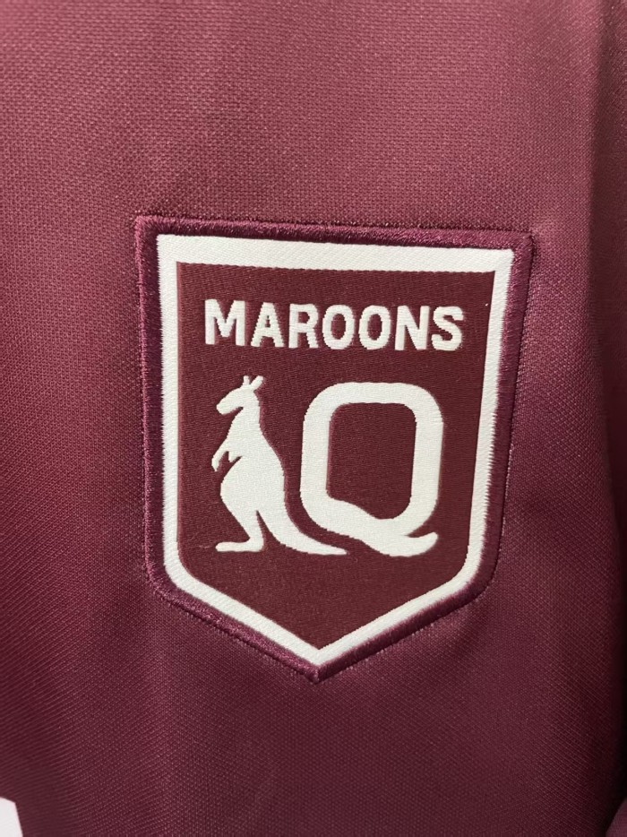 2026 Queensland Maroons  Home Rugby Jersey