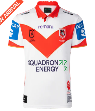 2025 St George Illawarra Dragons Anzac Rugby Jersey