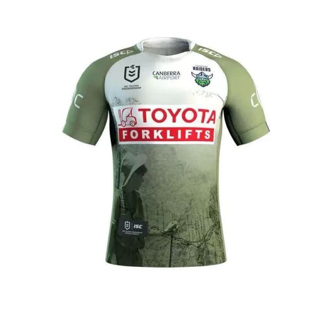 2025 Canberra Raiders ANZAC Rugby Jersey