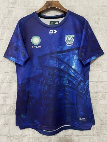 2025 New Zealand Warriors Warm-up Rugby Jersey