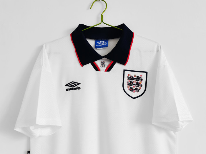 England Retro Home Jersey 1993-95