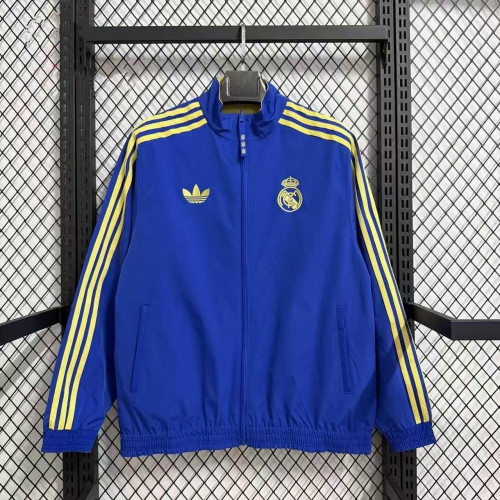 Real Madrid Double-Sided Training Windbreaker 2025