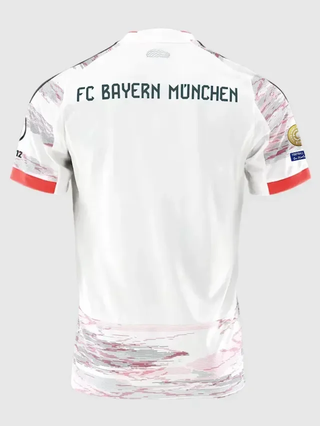 Bayern Munich Short Sleeve Away Adult Suit 25/26