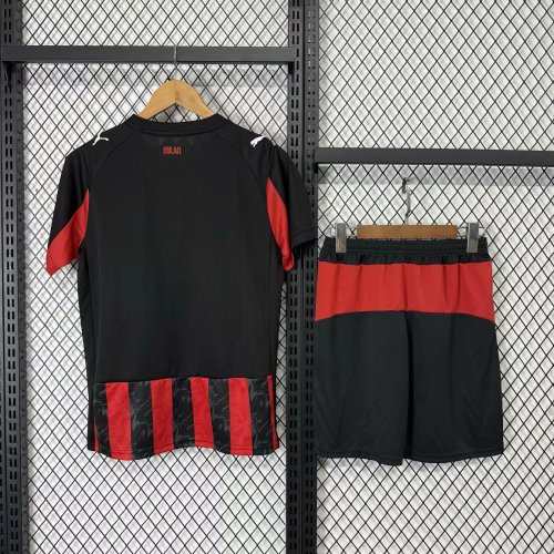 AC Milan Short Sleeve Home Adult Suit 25/26