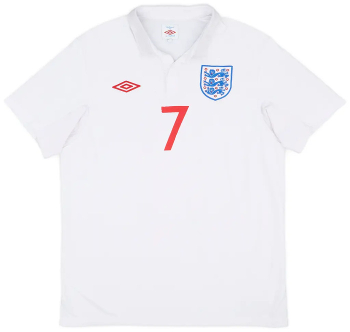 England Home Retro Jersey 2009/10