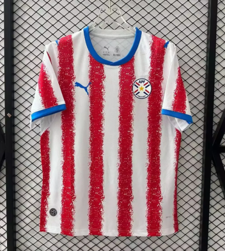 Paraguay 2026 World Cup Home Men Jersey