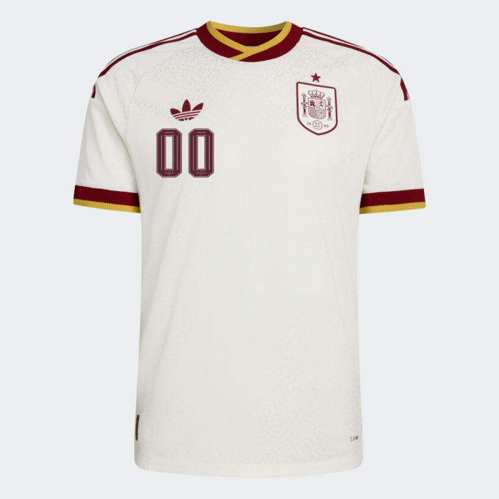Spain 2026 World Cup Away Player Man Jersey