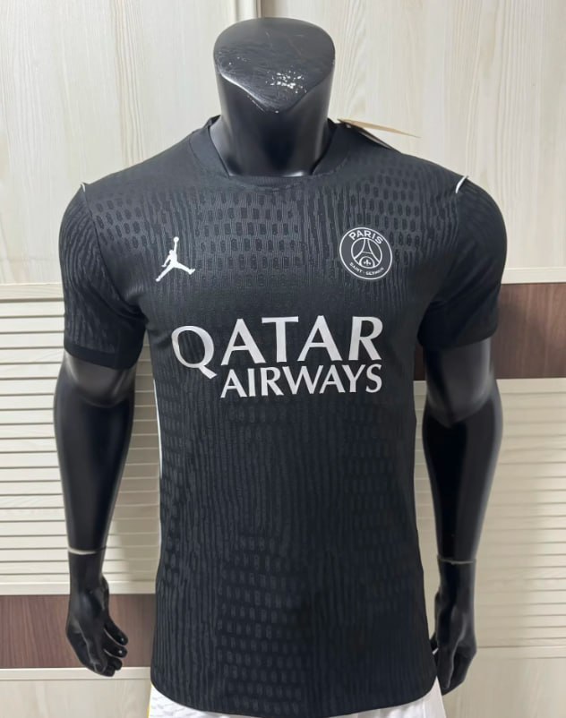 Paris Saint Germain Black Player Jersey 26/27