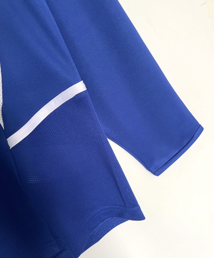 Brazil Home Retro Long Sleeve Jersey 2002