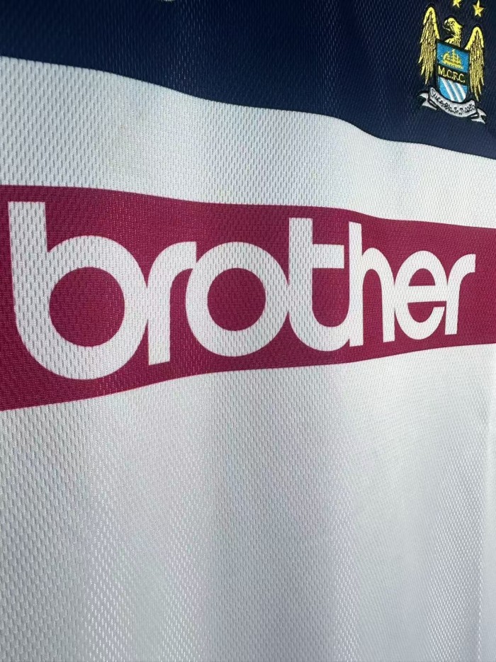 Manchester City Away Long Sleeve Retro Jersey 97/98