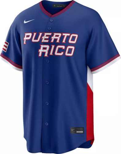 Puerto Rico Baseball Royal 2026 World Baseball Classic Road Stadium Jersey