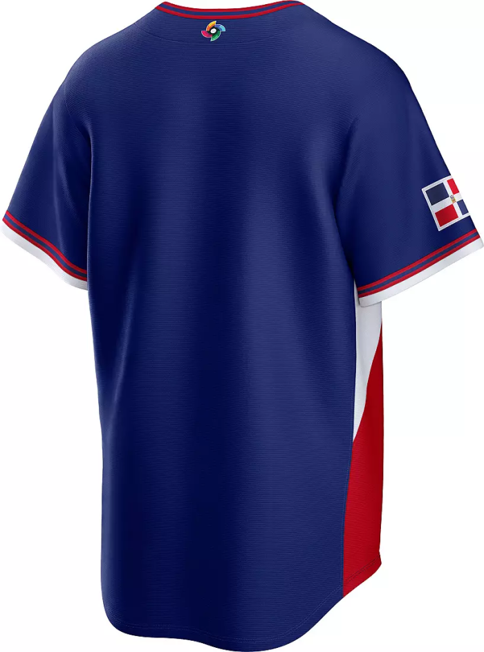Dominican Republic Baseball Royal 2026 World Baseball Classic Road Stadium Jersey
