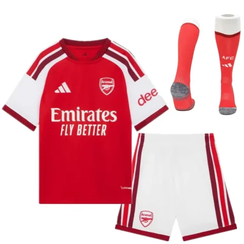 Arsenal Home Kids Suit & Socks 26/27