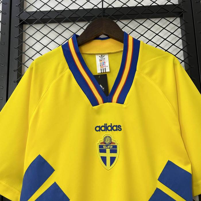 Sweden Home Retro Jersey 1994/96
