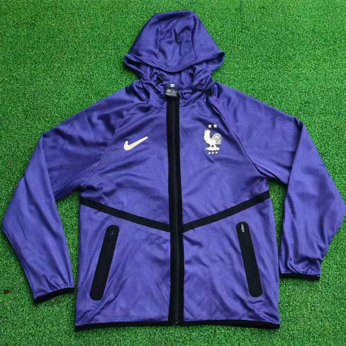France Training Purple Anthem Jacket 2026