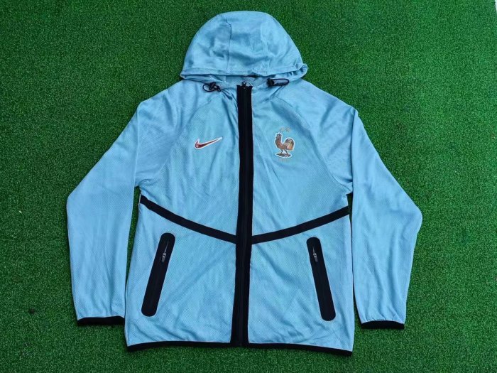 France Training Blue Anthem Jacket 2026