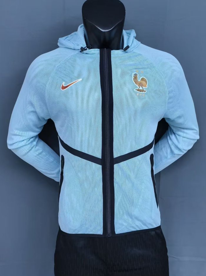 France Training Blue Anthem Jacket 2026