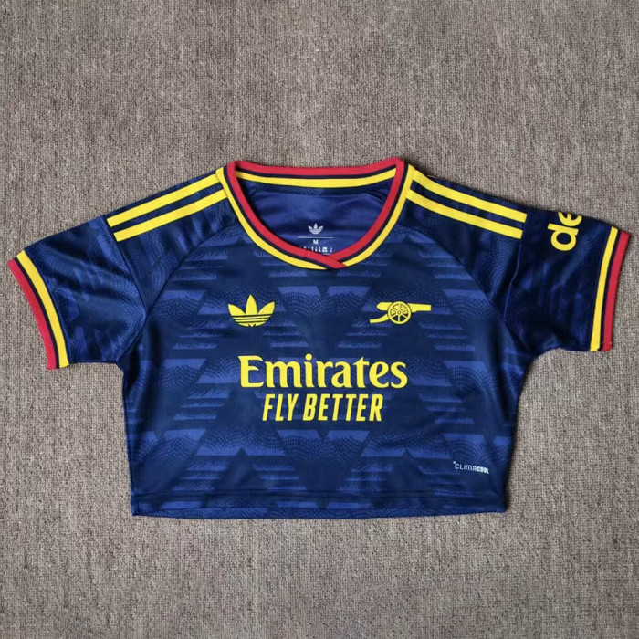 Arsenal Away Woman Cropped Jersey