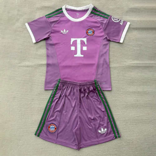 Bayern Munich Away Goalkeeper Kids Suit 26/27