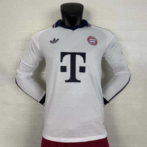 Bayern Munich Away Player Long Sleeve Man Jersey 26/27