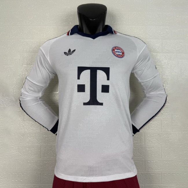 Bayern Munich Away Player Long Sleeve Man Jersey 26/27