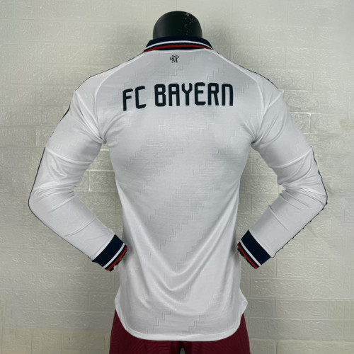 Bayern Munich Away Player Long Sleeve Man Jersey 26/27