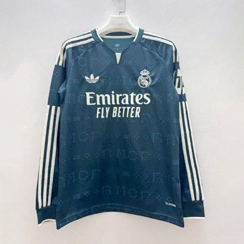 Real Madrid Away Men Long Sleeve Jersey 26/27